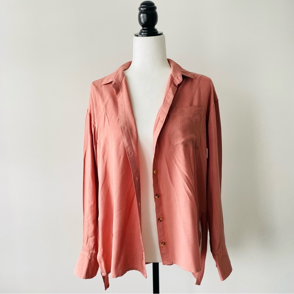 Oversized Casual Button Down Shirt - Picture 7 of 12